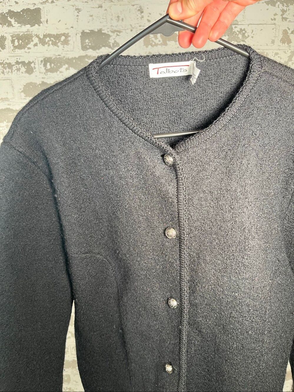 Talbots | women wool button down cardigan sweater